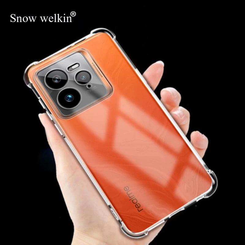 Clear Soft TPU Shockproof Case with Airbag Buffer Full Protection