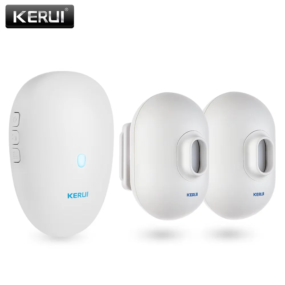 Driveway Alarm Systems Smart Home Waterproof Motion Sensor Welcome Doorbell Car Garage Security Signal Device For House For Security System Motion Detector Security Alarm Wireless Alarm