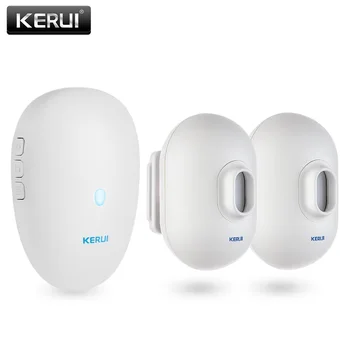 KERUI Driveway Alarm Systems Smart Home Waterproof Motion Sensor Welcome Doorbell Car Garage Security Signal Device For House 1