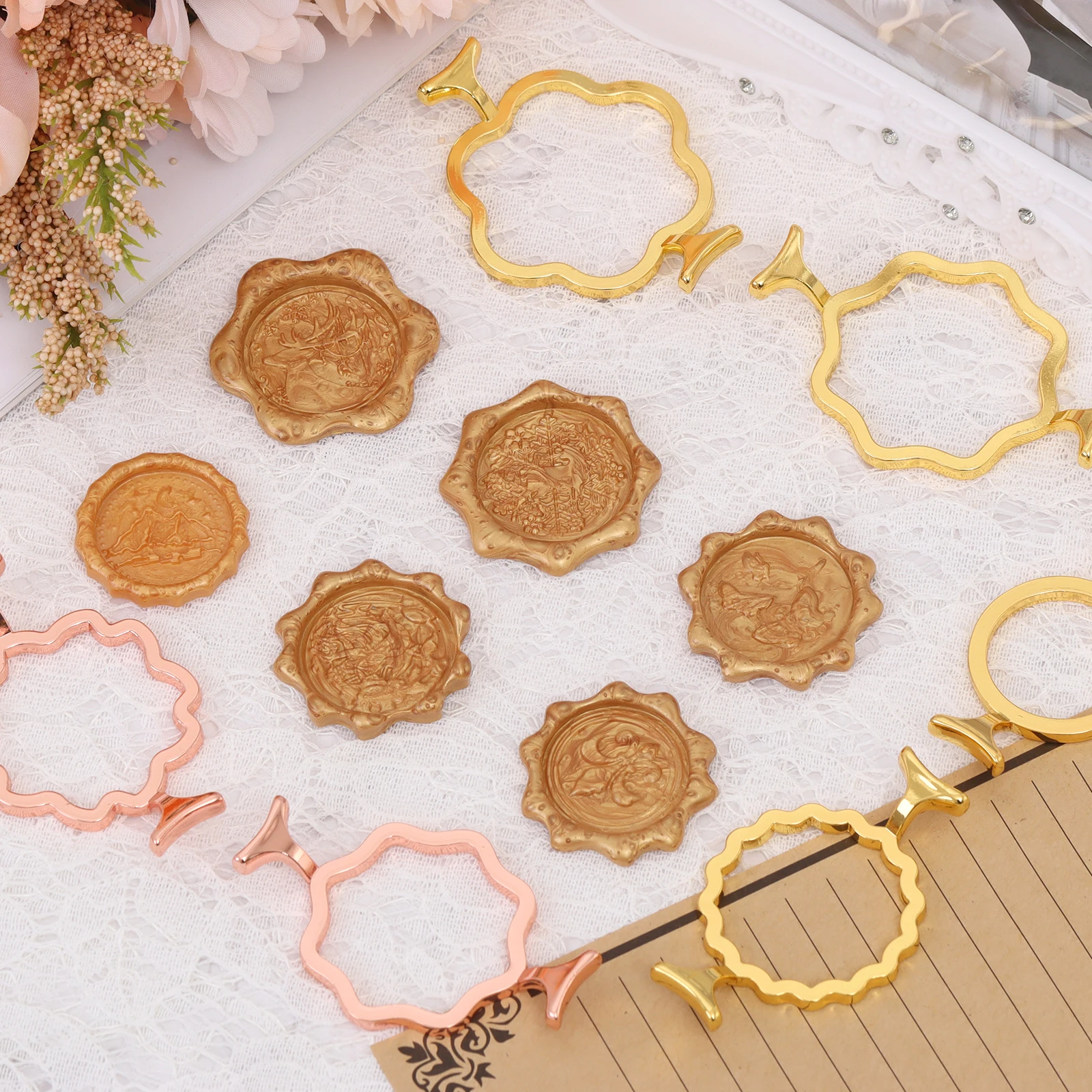 왁스 인감 스탬프 모양 해결사 사랑 DIY 도구 초대장 인사말 카드 웨딩 물개 스타일링 디자인 2.5cm/3cm 인감 액세서리