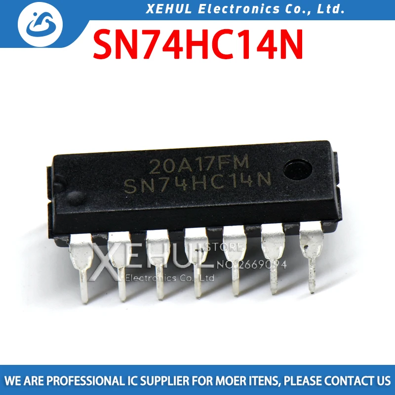 

20PCS SN74HC14N DIP14 SN74HC14 DIP 74HC14N 74HC14 new and original IC