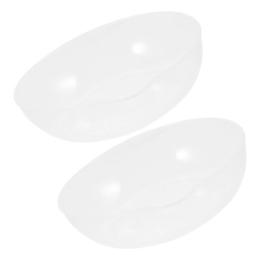 2 Pcs Food Kitchen Weighing Pan Fittings Digital Scale Jewelry Plastic Electronic Tray