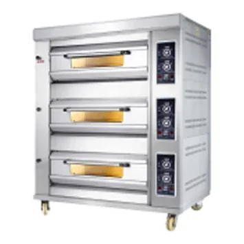 Built-in Commercial Kitchen Gas Oven Bakery Machine Equipment Baking Oven Bread Cake Deck For Sale