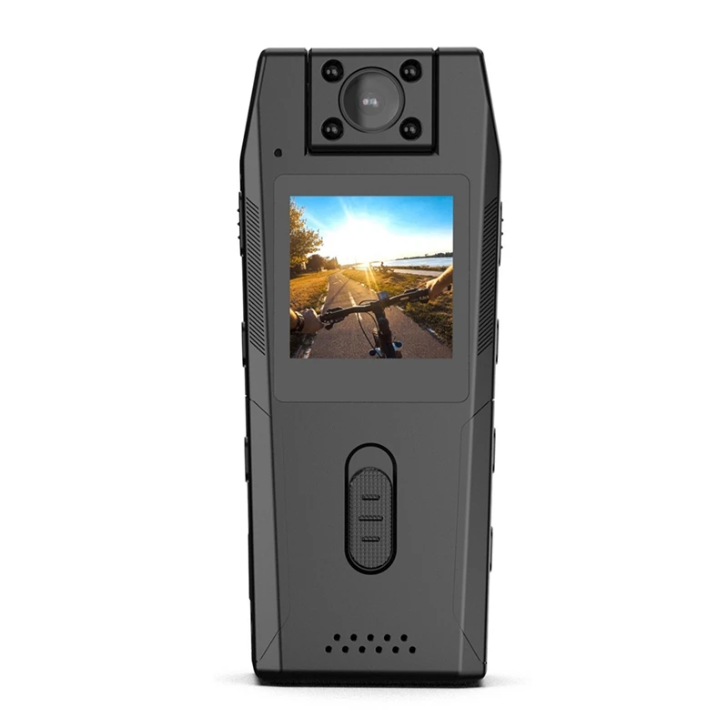 

Full 1080P HD Mini Camera Camcorder Body Camcorder Small 180° Wide Angle Rotating Bike Camera Sports DV Car DVR Webc