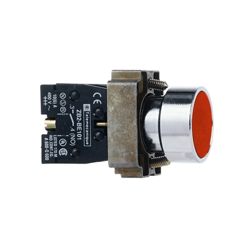 

Плоская кнопка XB2B XB2BA42C = ZB2BZ102C + ZB2BA4C