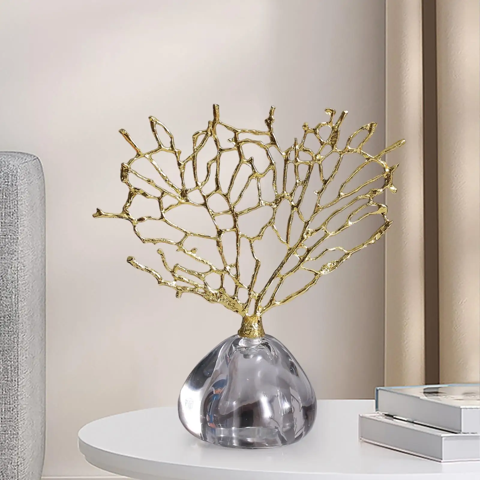 Lucky Tree Figurine Simple Tabletop Ornament for Office Fireplace Bookshelf Lucky Tree Figurine Simple Tabletop Ornament for Office Fireplace Bookshelf