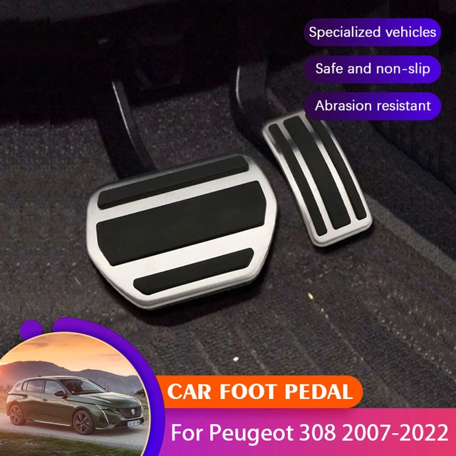 Auto keine Bohr pedale Abdeckung für Peugeot 308 2007 s i ii iii t7 t9 2022  ~ Auto Brems kupplung Fuß pedale Beläge deckt Zubehör