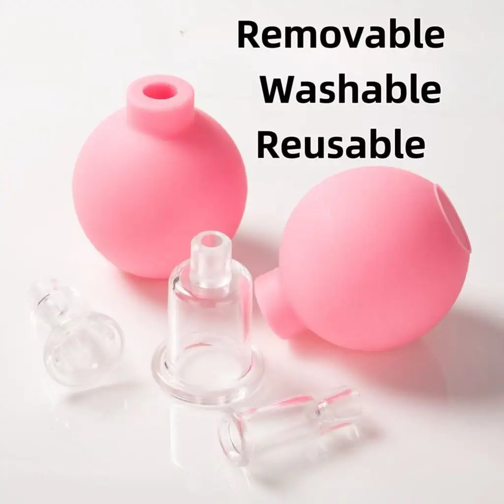 Tuhopeta Vacuum Cupping Glass Jar Cellulite Massager Acupuncture Suction Cup Slimming FatBurning Health Care Chinese MedicalTool 2