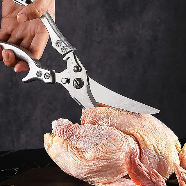 Kitchen Scissor Shears Heavy Duty Meat Shears Safe Food Cooking Poultry Scissors  All Purpose Stainless Steel Utility Scissors - AliExpress