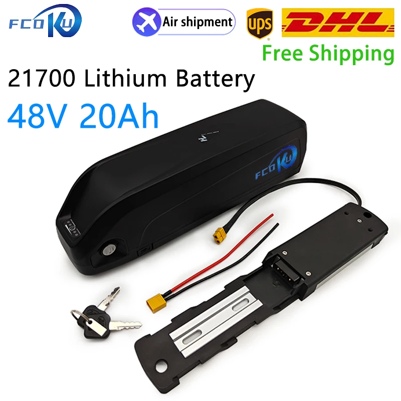 

48V Hailong Electric Bike Battery 48v 15Ah 20Ah 25Ah Bafang 500w 1000W 2000W E Bike Accu 13s5p Electric Bike Lithium Ion Battery