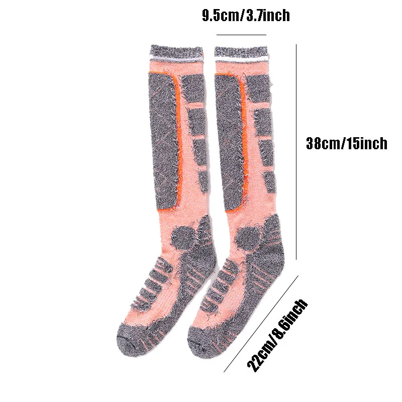 Long men's ski socks outdoor sports thickening mountaineering socks ski stockings