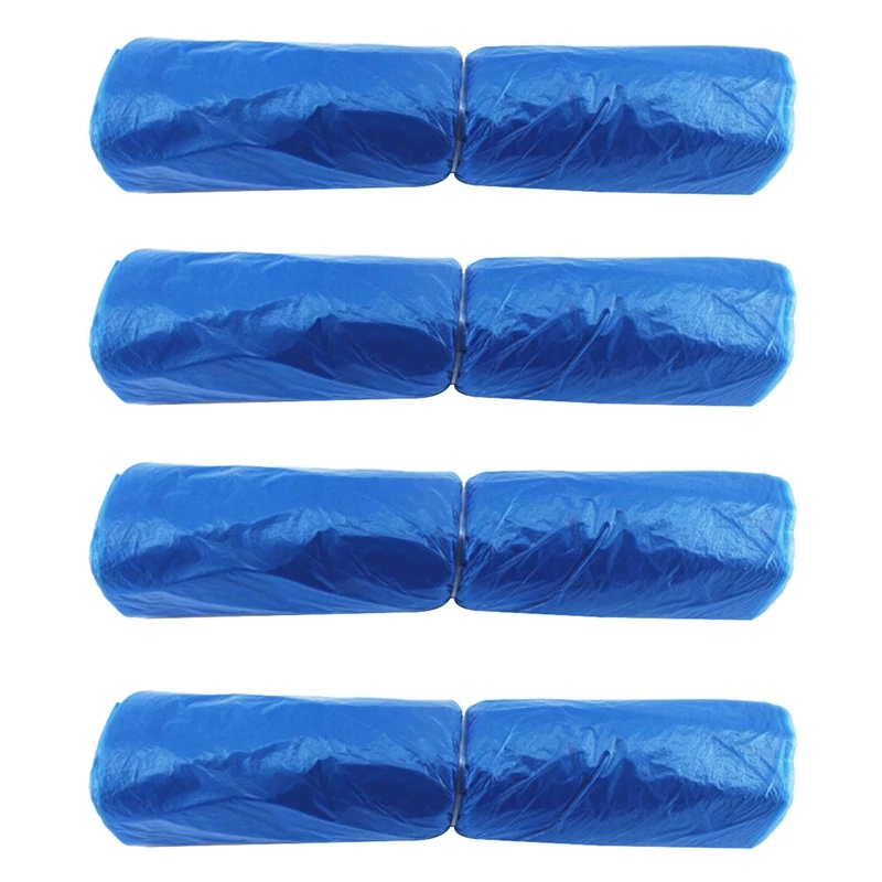 

200Pcs Waterproof Disposable Long Shoe Covers Carpet Cleaning Overshoes Protective