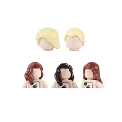 Urban Character Building Blocks: DIY Hairstyle & Headwear Accessories Set (Wood)