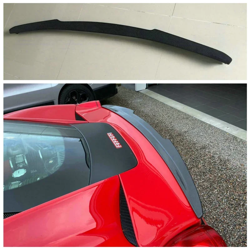 

For Ferrari 458 2011 2012 2013 2014 High Quality High Quality Carbon Fiber Rear Trunk Lip Spoiler Splitter