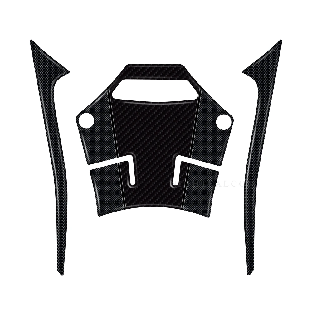 For yamaha tmax 560 2022 Central pedal protection Sticker 3D Tank pad Stickers Oil Gas Protector Cover Decoration