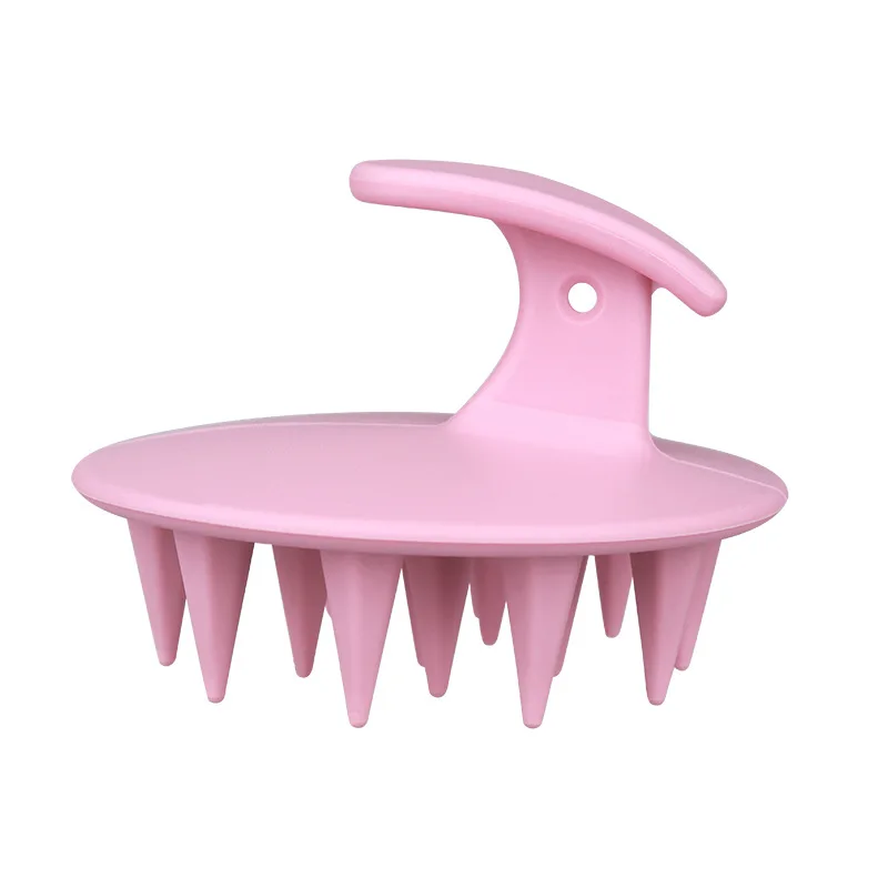Silicone Shampoo Brush Head Scalp Massage Comb Hair Root Itching Clean The Scalp Thoroughly Body Massage Brush Bath Brush 5
