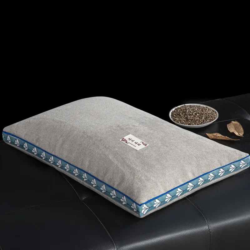 Buckwheat Shell Pillow Core Single Person Pure Buckwheat Inner Pillow Household Neck Protection Pillow 4