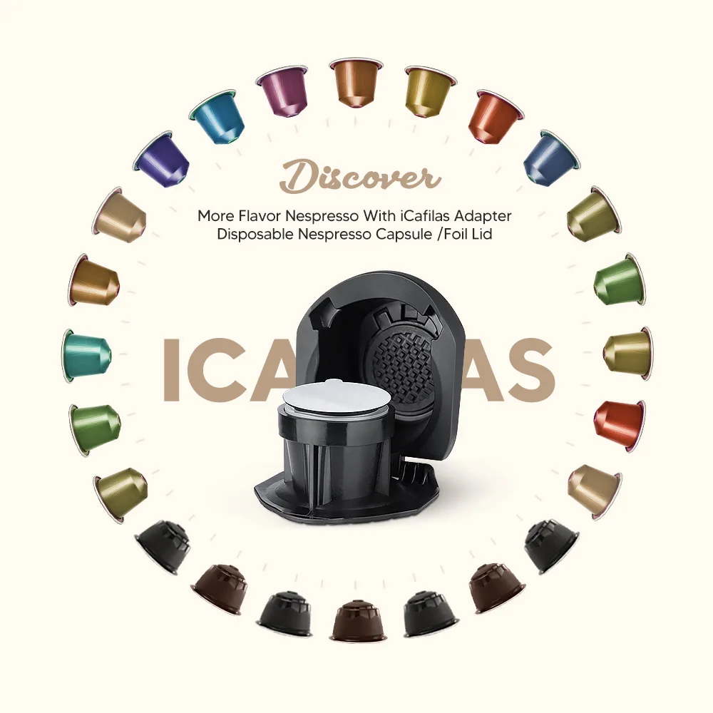 Universal Adapter for Reusable Coffee Capsules