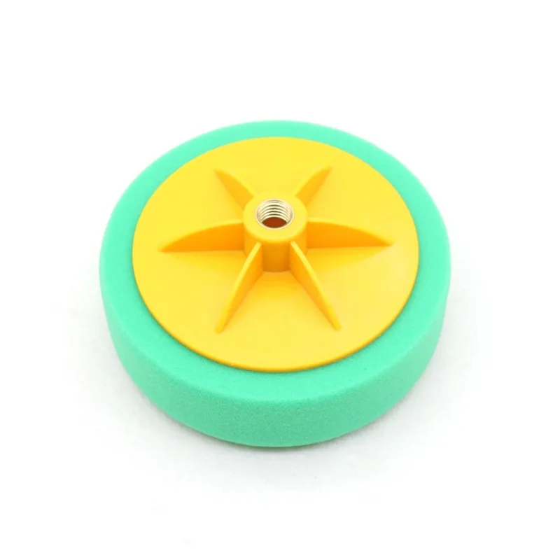 Car Polishing Sponge Pads Kit 6 Inches M14 M16 Foam Pad er Kit Polish Machine Wax Pads for Car Motor Remove Scratches