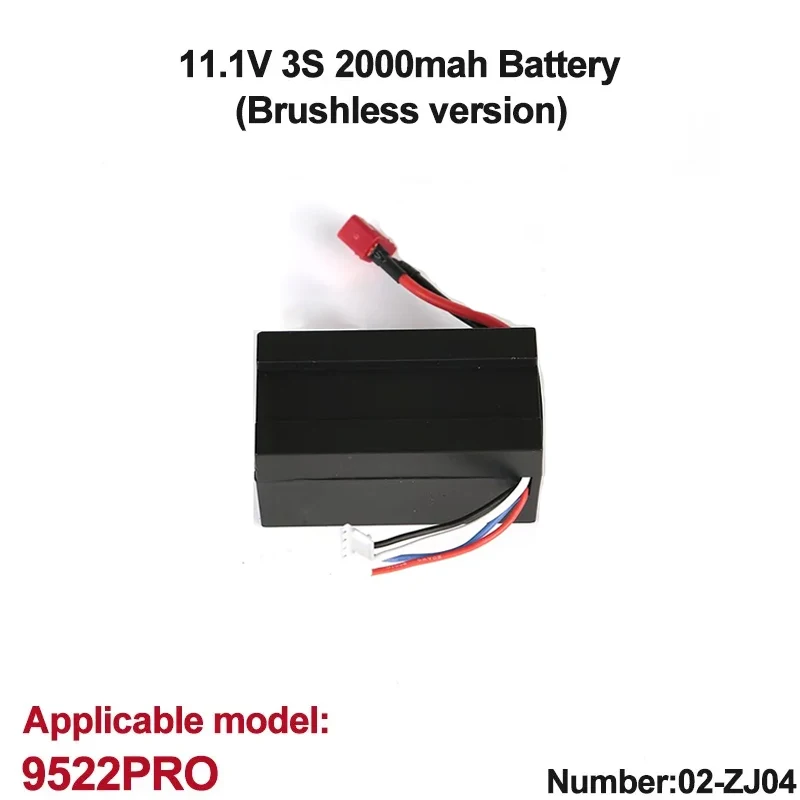 Chargeur de batterie LiPo 11.1V 2000mAh pour RC, avec affichage LED, pour voiture, drone ou hélicoptère.