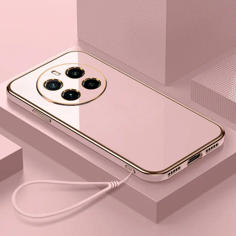 Luxury Square Plating Shockproof Phone Case - Enhanced Protection and Style