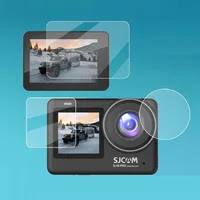 3pcs Clear Soft Film Lens Display Dual Screen Protector Protective Full Cover For SJCAM SJ11 Active/SJ10 Pro Action Sport Camera 1