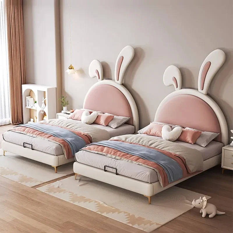 Boy Child Bed Mother-kids Twin Family Children Children's Baby Walkers Care Tools Beds Girl Bunk Newborn Things Wooden Hut Cribs