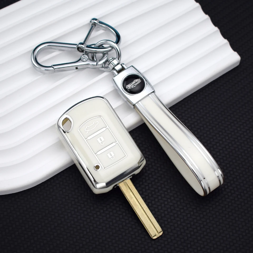 Portachiavi In Cromo Con Logo Stampato MITSUBISHI EVO LANCER OUTLANDER