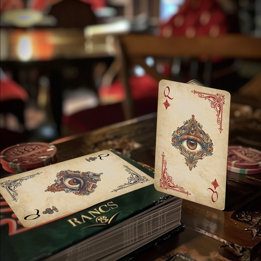 1/2pcs Vintage Playing Cards, Vintage Board Game Playing Cards, Cool Style, Game Party, Table Games