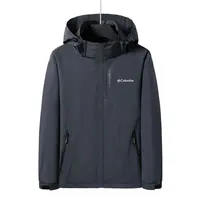 Veste coupe-vent avec Logo de marque haut de gamme pour hommes, manteau d'alpinisme de sport décontracté et ample pour l'extérieur, printemps et automne 2