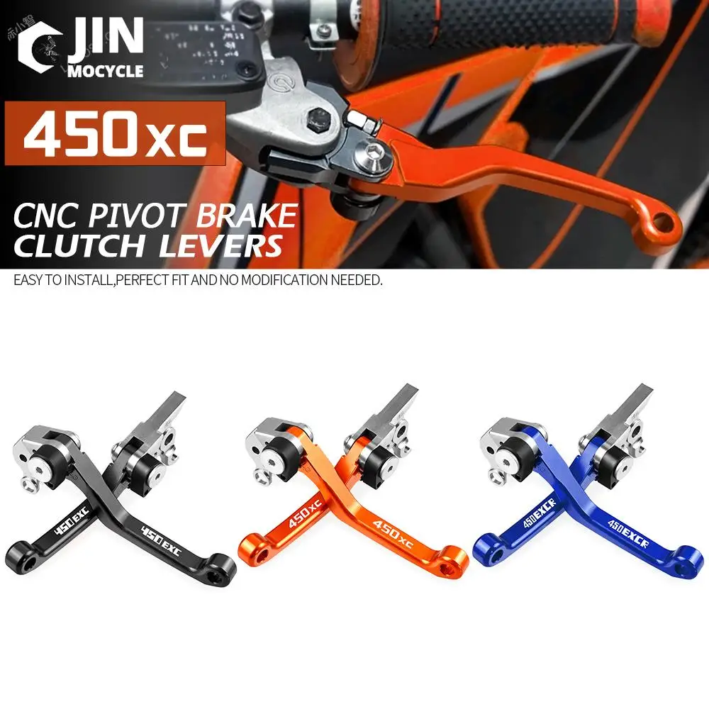 

For K-T-M 250EXCF 250 EXCF 2014-2022 2021 2020 2019 2018 2017 2016 Foldable Pivot Dirt Bike CNC Brake Clutch Levers Handle Lever