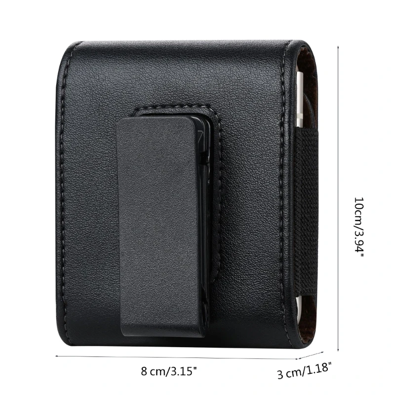 Versatile 360 Degree Rotating Belt Bag for Flip Phones Enjoy Hands Free Viewing in Any Orientation F3MD