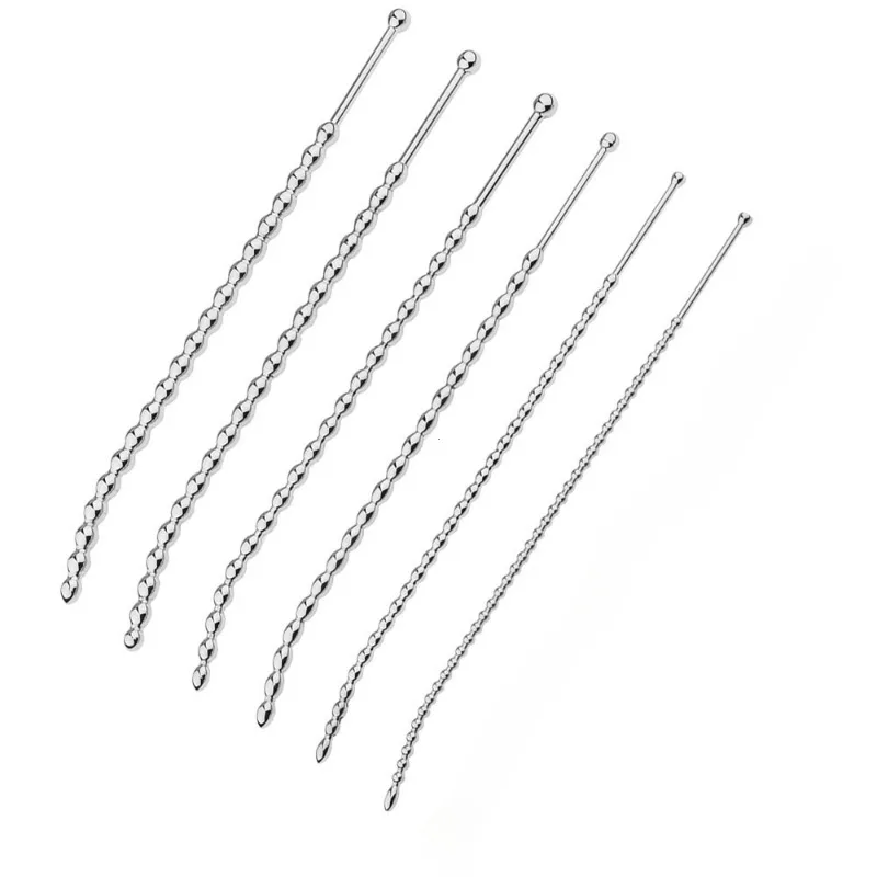 Urethral Sounding Dilator Stainless Steel Penis Plug Metal Horse Eye Stimulation Masturbation Sex Toys for Men Gay Adult Games