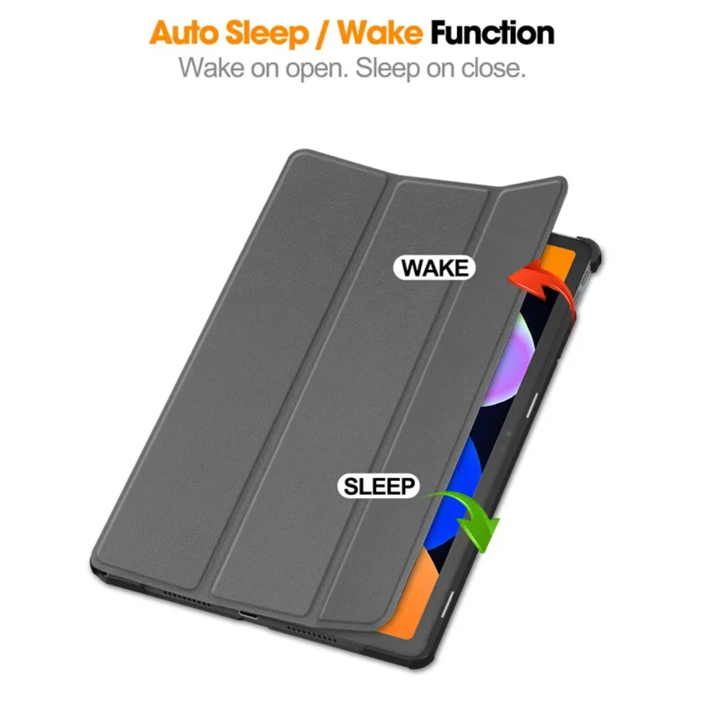Magnetic Stand Cover for 11 Tablets - Smart Tablet Case with Hard Back Coque