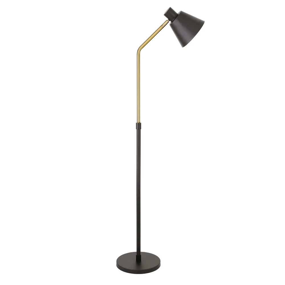 

Floor Lamp Free Shipping Lights Mid-Century Modern Metal Two-Tone Floor Lamp Lamps Room Decor Stand Light Indoor Lighting