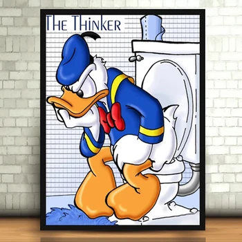 Disney nouveautés point de croix Donald canard broderie 11CT photo imprimée dessin animé Art bricolage passe-temps décoration de chambre d'enfants 1