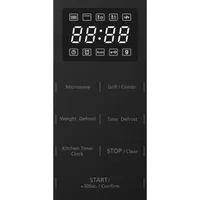 24 Inch 60cm Built-in Microwave With 0.7 Cu.ft. 20L Capacity, Touch Control, Black Microwave Oven 2