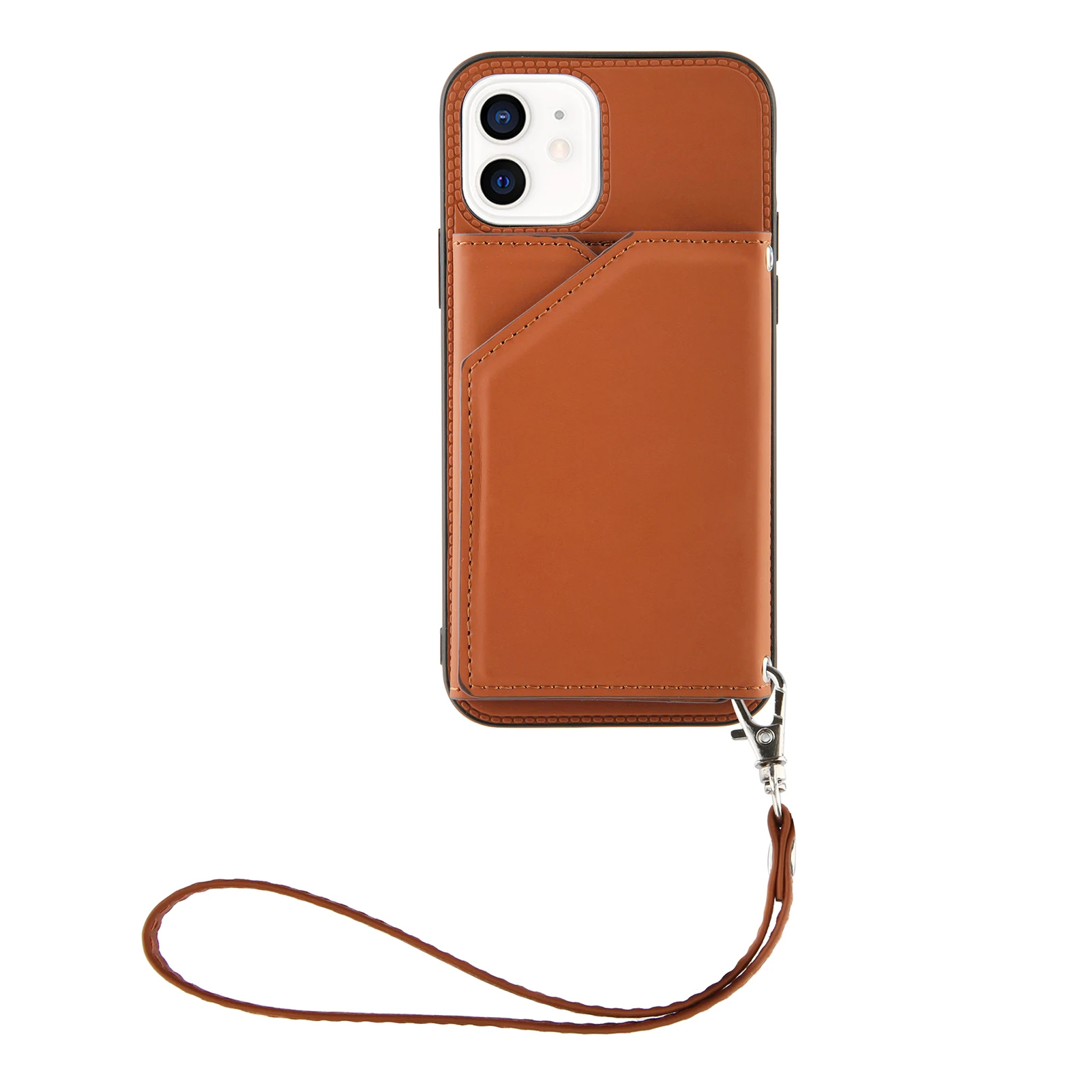 13 pro max case Phone Case with Card Holder for iPhone 13 12 Mini SE2020 11 Pro Max XR XS 7 8Plus TPU Shockproof Back Cover Leather Lanyard Etui case for iphone 13 pro max iPhone 13 Pro Max