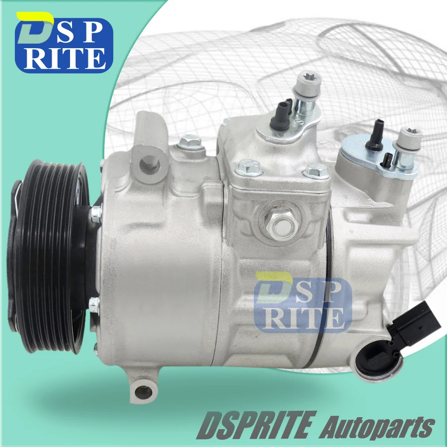 Compressore Ac 1 K0820803 Per Volkswagen Passat Cc 2.0L 2009/70-16 Eos 2007/70-16 Muslimexmuslimexmuslimexayb