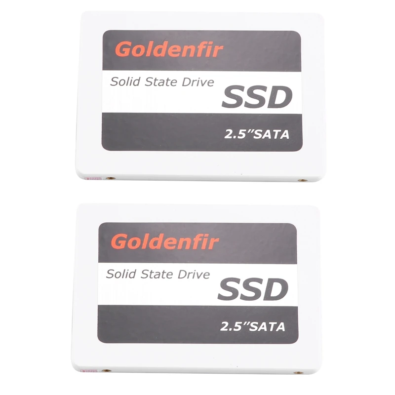 

2X Goldenfir SSD 120GB SSD 2.5 Hard Drive Disk Disc Solid State Disks 2.5Inch Internal SSD