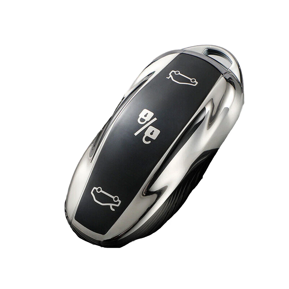 

High Quality Car Key Cover Key Fob Silver Not Universal Fitment Pink Private Mold Design 1Pcs Blue Accessories