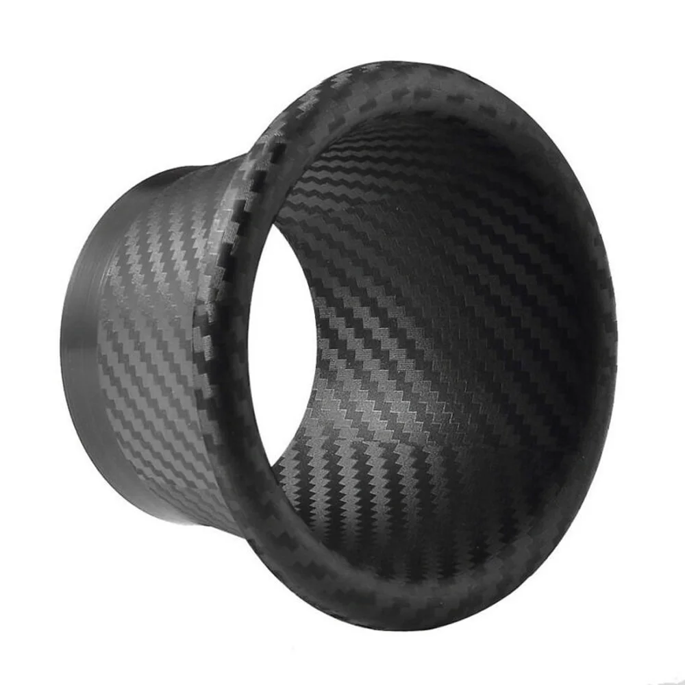 

Durable Practical Useful Turbo Air Intake pipe Set Bumper Car Carbon fiber style Front Funnel Parts Replacement
