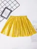Womens Dancing Skirt Jazz Hip Hop Dancewear Shiny Plaid Sequins Ruffled Skirts for Cheerleading Dance Performance Carnival 4