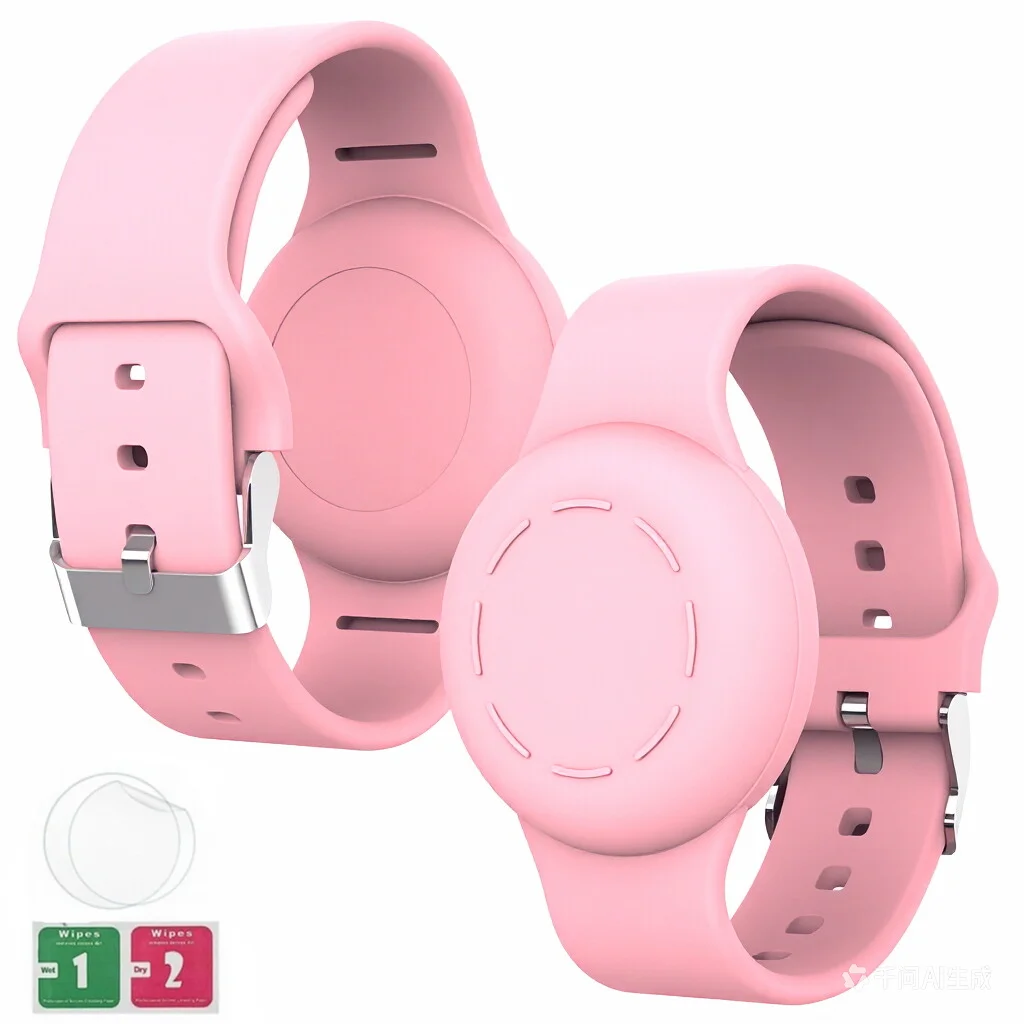 Children's Comfortable and Secure AirTag Bracelet and Necklace