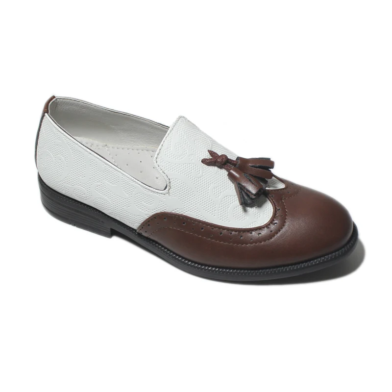 Boys Loafers Light Leather Casual Shoes Spring Autumn Children Outdoor Walking Shoes Comfortable Boys Sneakers Soft Loafers