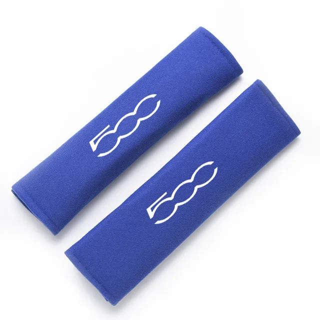 2 Imbottiture Cinture Di Sicurezza Per Fiat 500X - In Fibra Di Carbonio, Nero, Comfort E Protezione - Foto 11