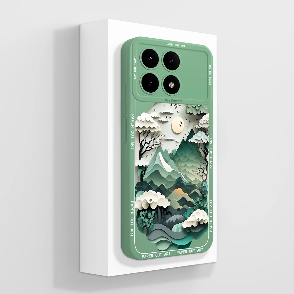 Pretty Pattern Painted Anti-Drop Protective Back Cover Case