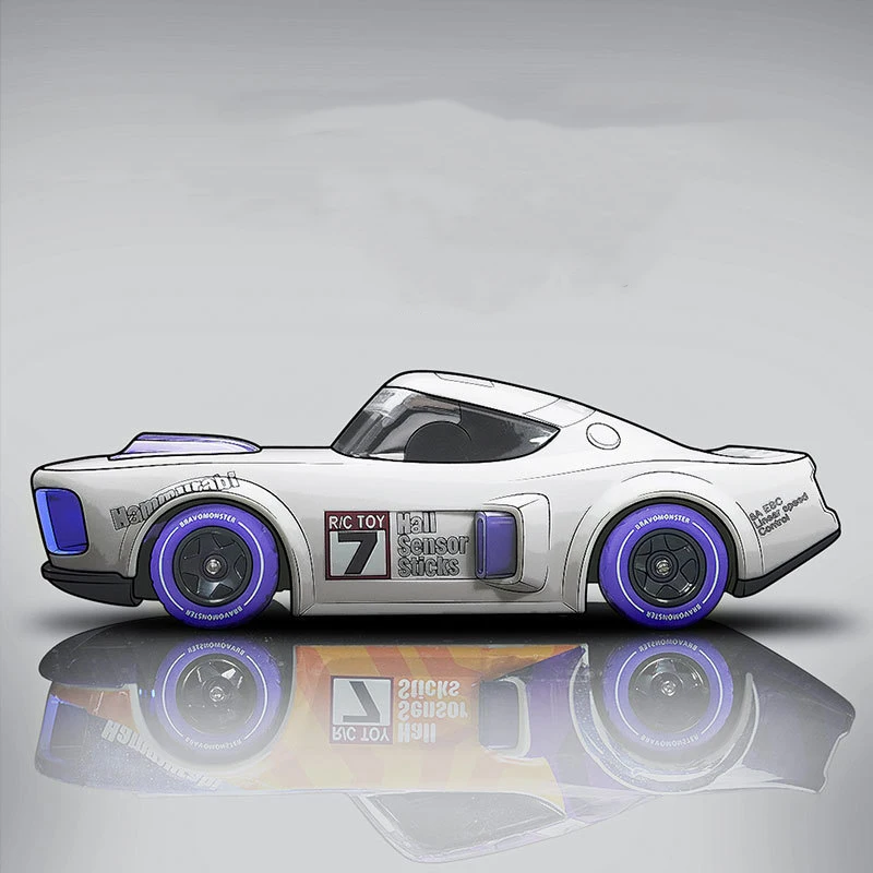 New Rc Car Rc Drift Car Full Scale High Speed Four Wheel Suspension Damping Rear Wheel Differential Model Toy Child Adult Gifts 2