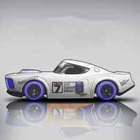 New Rc Car Rc Drift Car Full Scale High Speed Four Wheel Suspension Damping Rear Wheel Differential Model Toy Child Adult Gifts 2
