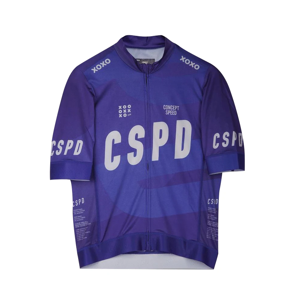 Camiseta de ciclismo del equipo profesional CSPD de verano de alta calidad, camisetas de ciclismo de rendimiento para bicicleta de montaña, camisetas de bicicleta de carretera transpirables de secado